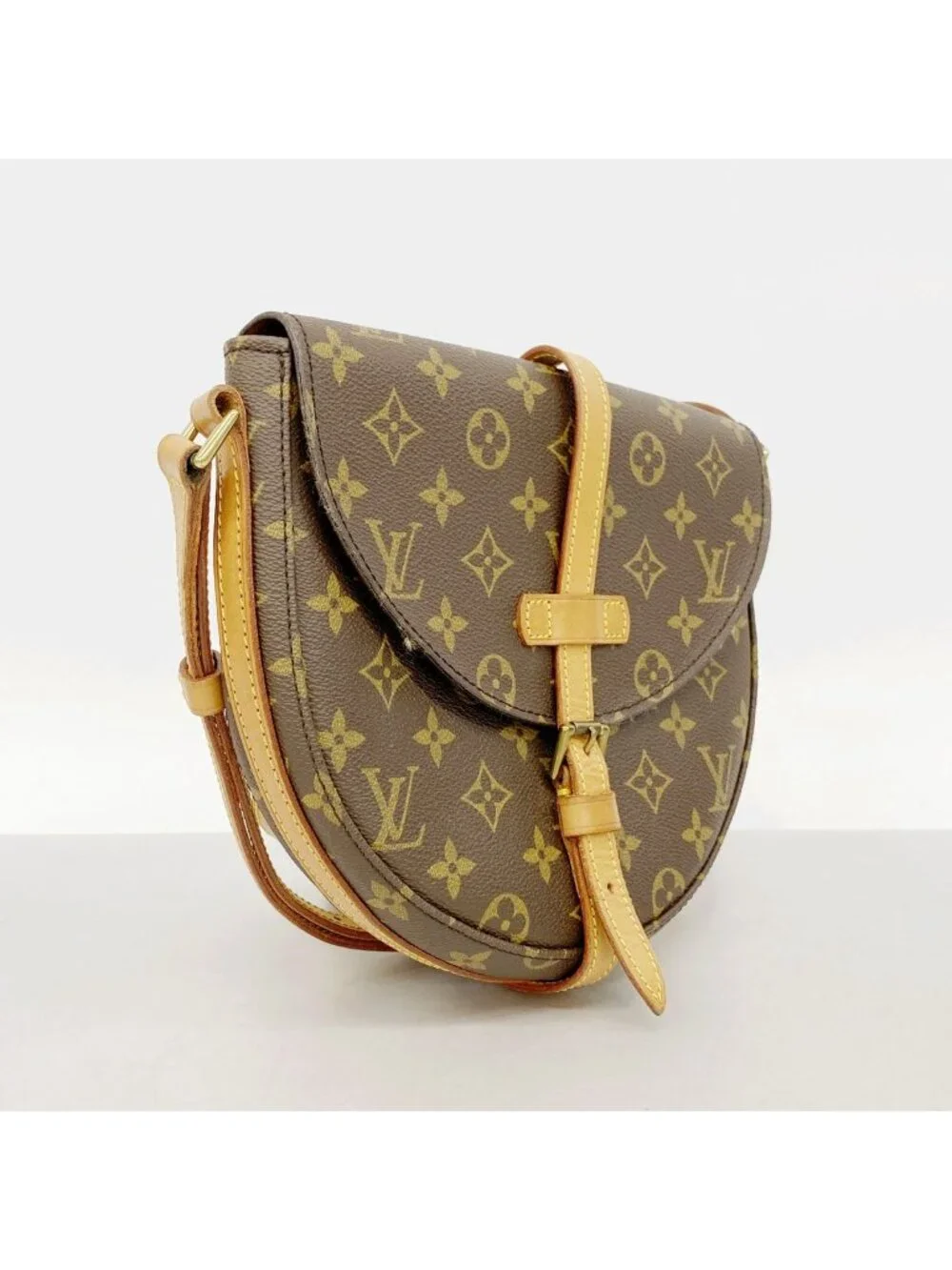 Louis Vuitton Shoulder Bag Monogram Cite MM Brown